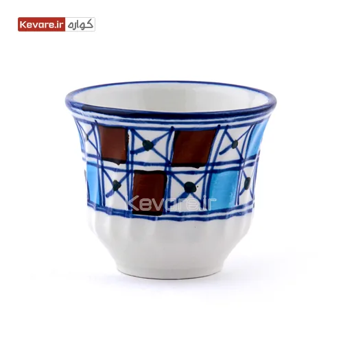 فنجان-دستساز-سرامیکی-شطرنجی-کواره فنجان-دستساز-سرامیکی-شطرنجی-کواره