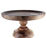 شیرینی-خوری-پایه-دار-چوب-گردو